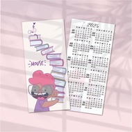 CALENDAR 2025/KALENDAR 2025 BOOKMARK / DOORGIFT / FREEGIFT / STUDENT / TEACHER