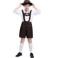 Q9020 [民族服] 啤酒節男孩 奧地利服裝 故事角色 舞台表演服 男童