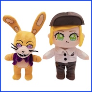 For William Afton Stuffed Toys Cuddly Game Figure Plush for Children Kids Playtime Companion Stuffed