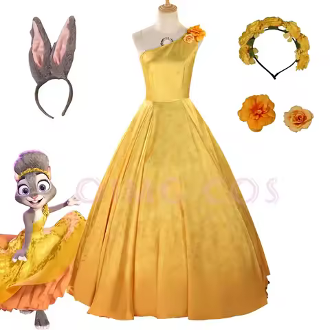 Zootopia 2 Judy Hopps Cosplay Costume Uniform Chinese Halloween Women Costumes Game