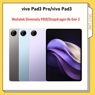Vivo Pad 3 Pro Mediatek Dimensity 9300 11500mAh 66W Vivo Pad 3 Snapdragon 8s Gen 3 10000mAh 44W