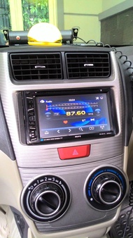 head unit tv mobil mirorlink 7in Avanza Xenia dan Veloz free kamera mundur