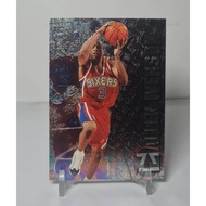 Allen Iverson 1996-97 Fleer Metal no. 201 NBA card