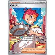 Pokemon TCG Card Crispin SV Stellar Crown 164/142 Full Art Double Rare