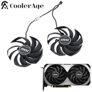 Fan Video Card 95mm RTX4070 RTX4070S Graphics Card Cooling Fan For MSI RTX 4070 4070S VENTUS 2X GPU 
