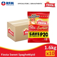 Fiesta Sweet Spaghettipid 1.6kg: Fiesta Spaghetti Pasta 700g + Fiesta Sweet Spaghetti Sauce 900g (Se