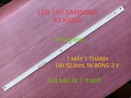 [HCM]THANH LED TIVI SAMSUNG 43K5000 43K5500 43K6300 43M5500 43M5523 mới 100%  1 máy dùng 1 thanh dài