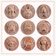 3D Puppy Dog Bulldog mousse cake mold FDA silicone chocolate mold  soap mold