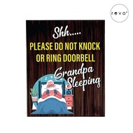 FUNNY CUTE DO NOT KNOCK, DO NOT DISTURB, DND WARNING & INSTRUCTION & NOTICE SIGN
