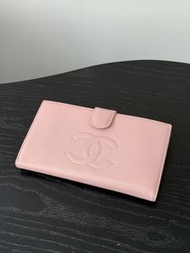 90%New二手Chanel Jumbo cc flap wallet vintage中古香奈兒銀包