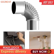Ccgreat bếp Ống khuỷu tay ống xả cháy nơi 90 độ ống khói ống bếp ống cho dã ngoại cắm trại Lều lò lo