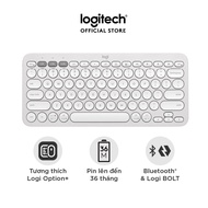 Bàn Phím Bluetooth Logitech K380s - giảm ồn gọn nhẹ đa thiết bị Mac/ PC - Bảo Hành 12 Tháng