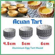 4.5CM/5CM/6CM Acuan Kuih Biskut Cheese Tart / Aluminium Egg Tart / Cheese Tart Mould Cookies Mould