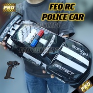 FEO Rc Police Car Control Police Car Siren Sound Kereta Polis Remote Control Car Kereta Control Cop 