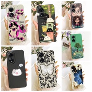 For Oppo A78 5G Case Cover Silicone Fashion Cute Funny Pattern Casing For Oppo CPH2483 CPH2495