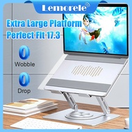 Lemorele 360°Rotating Laptop Stand Foldable Laptop Stand Height Adjustable Foldable Tablet Stand