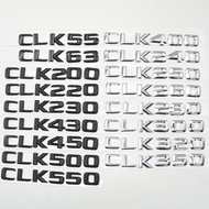 Number Letters Emblem Rear Trunk Logo For Mercedes Benz CLK55 CLK63 CLK200 CLK220 CLK280 CLK320 CLK3