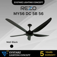 REZO VENTUS MY62 / MY56 / MY46 / MY40 62/56/46/40 inches DC Motor Ceiling Fan with Remote Control
