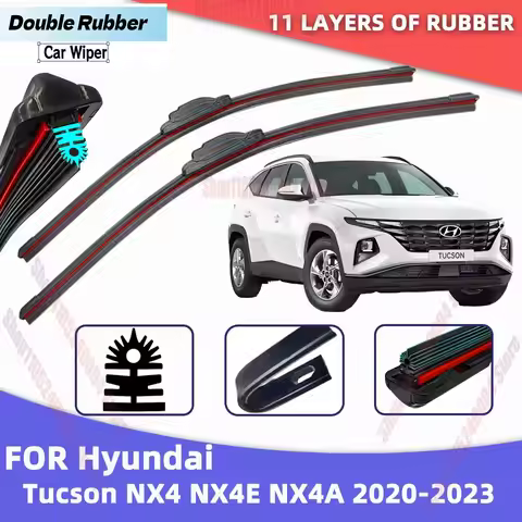 For Hyundai Tucson NX4 NX4E NX4A 2020-2023 Levenlayer Strip Front Windshield Wipers 2025 Latest Mode