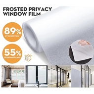 Frosted Tinted Film Frosted Window Film Tinted Privacy Bathroom [ Ready Stock ]