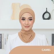 ALAYNA Ninja Chin Inner Scarf | Hijab Full Neck Cover Cotton Underscarf