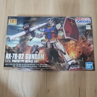 100%全新 HG 1/144 RX-78-02 GUNDAM THE ORIGIN高達