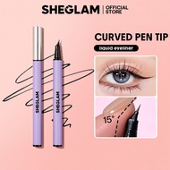 SHEGLAM Pro-Flex Angled Eyeliner Waterproof Sweat-proof Eyeliner Pencil Makeup Tools Cosmetics Celak