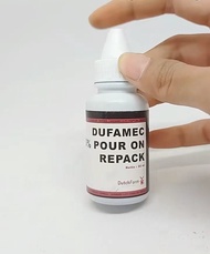 DUFAMEC pour on 30 ml (repack) obat cacing sapi kambing obat kutu dan parasit kulit lainya