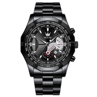 FNGEEN S001 Jam Tangan Pria Anti Air Original 100% Stainless Steel Olahraga Luxury Quartz Watch