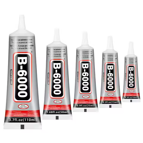 B6000 10ml Rhinestones Crystal Adhesive Mobile Phone Screen Super Glue Repair Jewelry DIY Crafts Gla