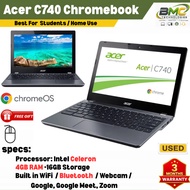 Acer C740 Chromebook - 4GB RAM - 16GB SSD - 11.6 Inch Playstore (Refurbished)