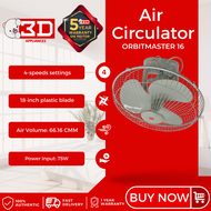 3D ORBITMASTER 16 Ceiling Fan (ICF40OM)