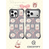 COCOTiFY Forest Early News Stamp Pony Cute High-End Magnetic Phone Case Suitable for iPhone17ProMax/