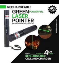 Green Laser Pointer. Rechargeable via USB. High Visibility. 綠激光 觀星筆