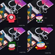 Green park South park Alloy Keychain Two-Dimensional Pendant Pendant Necklace Accessories Backpack P