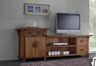 [TEAK WOOD] 7 Feet TV Cabinet