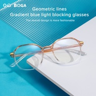 7 Colors Unisex Anti Blue Light Radiation Irregular Computer Glasses Women Men Eye Protection Fashio