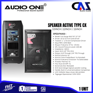 Speaker AKTIF Monitor Panggung 10 12 15 inch CX AUDIOONE 1200 WATT Sound System Lapangan 1UNIT | DMS