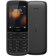 【現貨可面交】NOKIA - 215 4G 經典手機 黑色 香港行貨