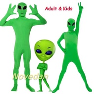 ET Alien Costume - Kid's Jumpsuit for Spooky Halloween Fun