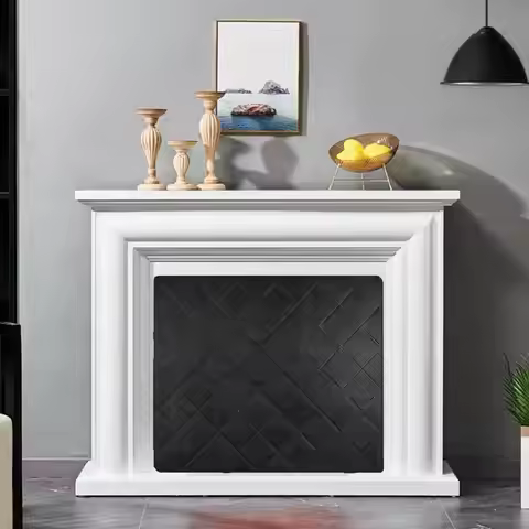 Magnetic Fireplace Cover Magnetic Baby Proof Fireplace Cover Heat-Proof Childproof Insulating Guard 