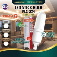 OSRAM LED Bulb PLC Stick 10W 12W (G24) Mentol PLC Stick LED Bulb Daylight / Coolwhite / Warmwhite LE