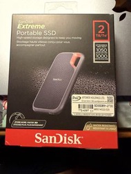 二手 SanDisk Portable SSD 2TB