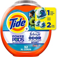 Tide Power Pods Laundry Detergent Pacs, 25 XL Power Pods