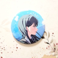MyGo X Ave Mujica "At the Crossroads" Official Merchandise - Can Badge Shiina Taki Crychic