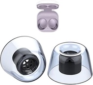 Ear Tips for Samsung Galaxy Buds 2 True Wireless Earbuds Noise Cancelling Ear Buds Anti-Slip Replacement 1 Pair, Fit in The Charging Case (Middle)