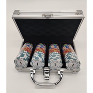 【Las Vegas】Mahjong Chips Set / 14g Heavy Chips / Alu Case / Acrylic Case / $300, $400 or $500 Base【Ship Out 24Hrs】