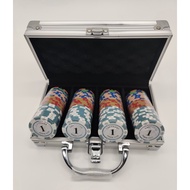 【Las Vegas】Mahjong Chips Set / 14g Heavy Chips / Alu Case / Acrylic Case / $300, $400 or $500 Base【S