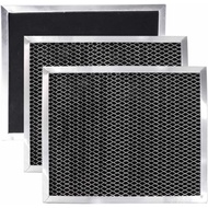 3 – PACK 97007696 Penapis Hud Dapur oleh Seentech Penggantian Penapis Bolong Dapur 10.4 x 8.7 Inci 9