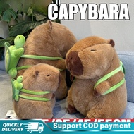 Capybara25-55cm Capybara Stuffed Plush Turtle style/snot style Capybara Rodent Simulation For Gift